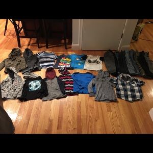 Boys size 6 back to school lot